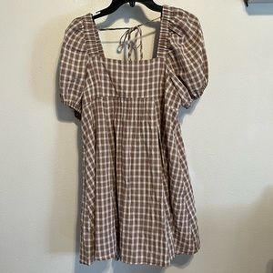 Carly Jean Los Angeles Libbey Dress - Gingham